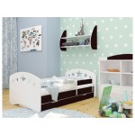 Postelja s predalom Happy Design Zvezdice